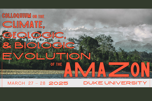 flyer for Amazon evolution colloquium